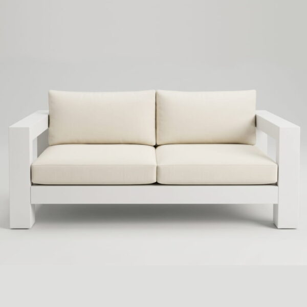 Sillón Finlandia 2 Plazas - Blanco