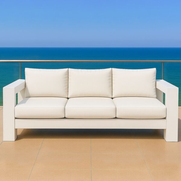 Sillón Finlandia 3 Plazas - Blanco