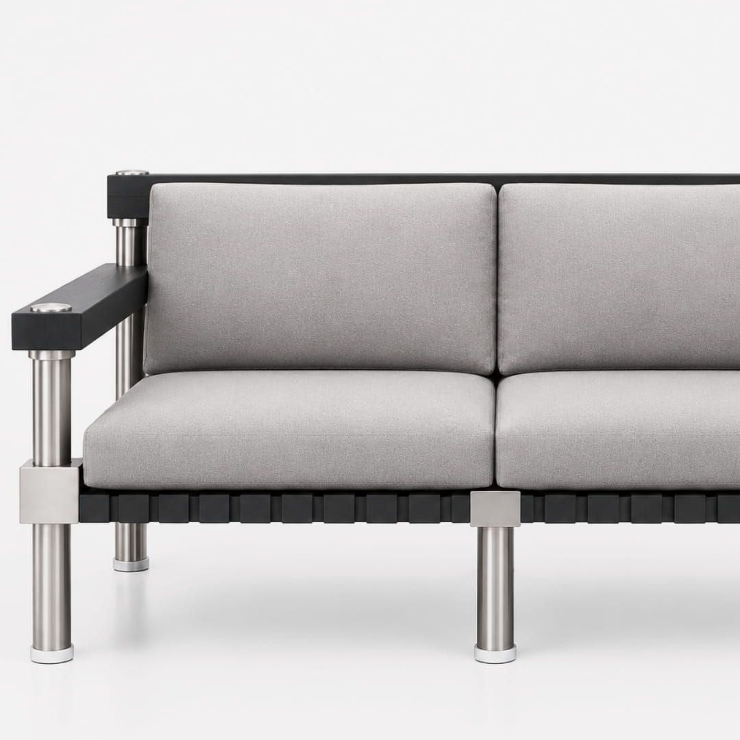 Sillon_Zero-One_Ramsol_2-Plazas_Gris-Oscuro_Image-1